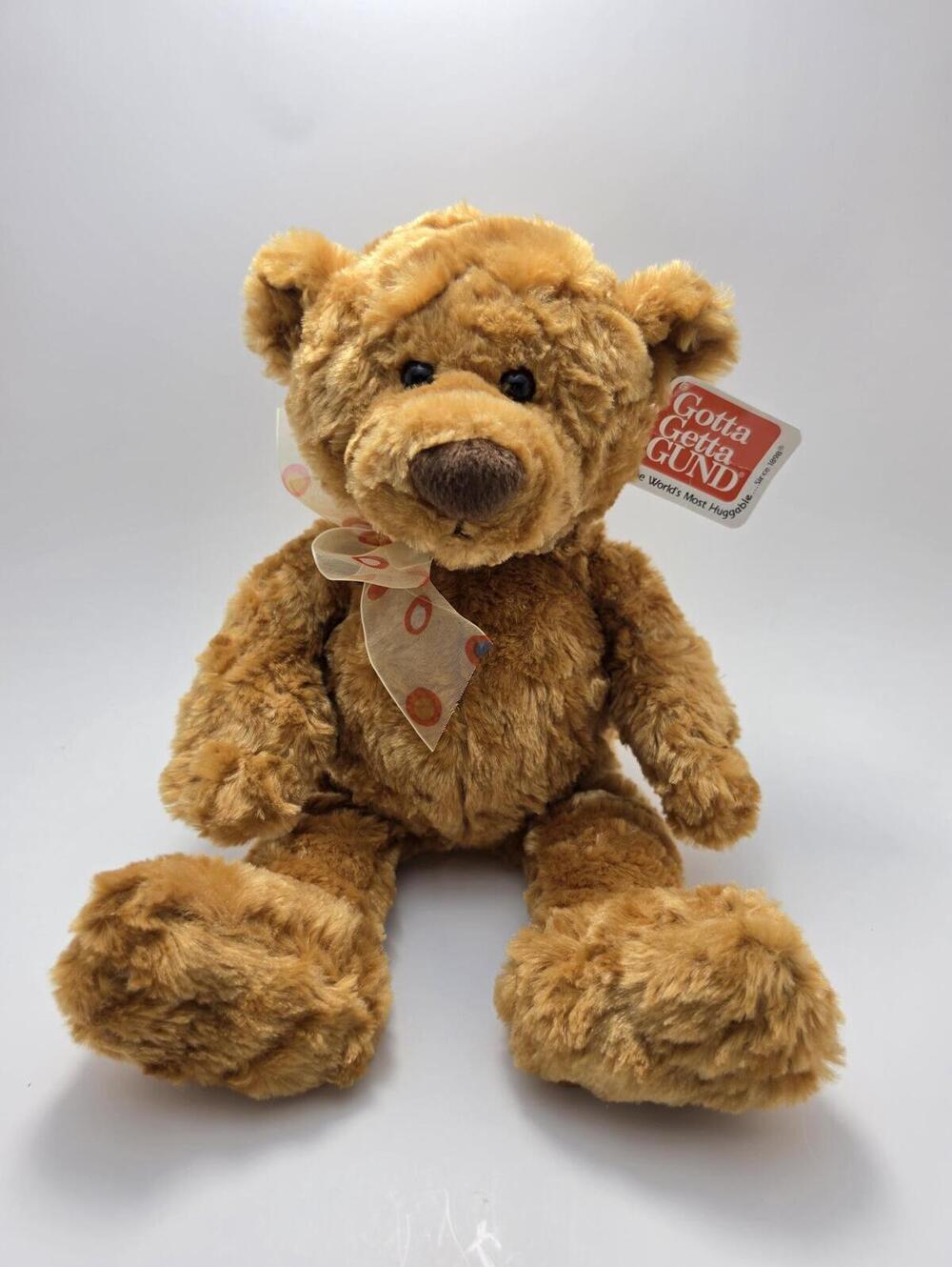 Gund "Marmalade" Stuffed Soft Plush Teddy Bear! (12 inch) New with Tags